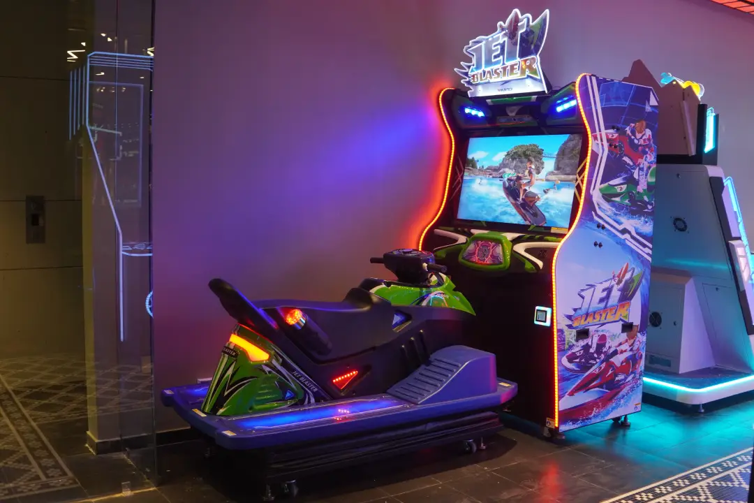 Jet Blaster futuristic shooting game